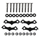 4 Set Longboard Skateboard Deck Protect Cushion Gasket Bolts Nuts Screw Mounting Kit