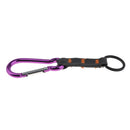 Hiking Travel Key Chain With Ring Carabiner Hook Buckle Hanging on Backpack Bag