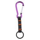 Hiking Travel Key Chain With Ring Carabiner Hook Buckle Hanging on Backpack Bag