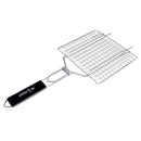 BBQ Square Stainless Steel Steak Fish Chops Cooking Grill Grid Grate Basket