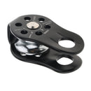 20kN Swing Cheek Aluminum Micro Pulley for Rescue, Tree Climbing, Rappelling