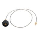 115cm Camping Stove Propane Hose Adapter Flat Gas Tank Cylinder Converter