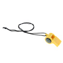 2Pcs Multifunctional 2 in1 Emergency Survival Gear Whistle Compass With Lanyard for Outdoor Camping Hiking
