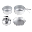 Camping Outdoor Cooking Picnic Pot Frying Pan Kettle 3-4 person Cookware Set