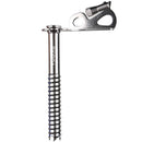 Stainless Steel Ice Screw Drill With Integrated Crank Outdoor Ice Climbing
