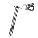 Stainless Steel Ice Screw Drill With Integrated Crank Outdoor Ice Climbing