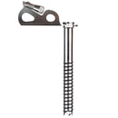 Stainless Steel Ice Screw Drill With Integrated Crank Outdoor Ice Climbing