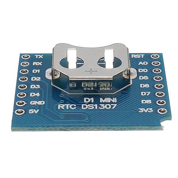 10Pcs LILYGO RTC DS1307 Real Time Clock + Battery Shield For WeMos D1 Mini Development Board