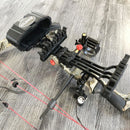 Plastic 5 Arrow Quiver Compound Bow Quick Lock Mounting Bracket Arrow Holder