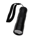 Portable UV Ultra 12 LED Flashlight Violet Purple Blacklight Torch Lamp Tool with Hand Carry Strap
