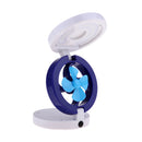 Outdoor Camping Folding Mini Fan Table Lamp 3 In 1 Home Small Night Light
