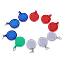 10pcs Retractable Reel Recoil Badge ID Card Holder Pull Clip With Nylon Cord
