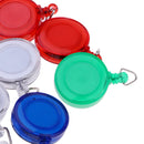 10pcs Retractable Reel Recoil Badge ID Card Holder Pull Clip With Nylon Cord