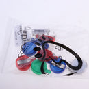 10pcs Retractable Reel Recoil Badge ID Card Holder Pull Clip With Nylon Cord