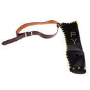 Portable PU Archery Hip Back Arrow Quiver Strap Holder Storage Pouch Tube