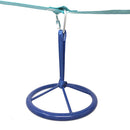 Children Outdoor Play Sport Equipment Kids Ninja Wheel with Safety Carabiner, 10.63 x 10.63 inch