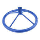 Children Outdoor Play Sport Equipment Kids Ninja Wheel with Safety Carabiner, 10.63 x 10.63 inch