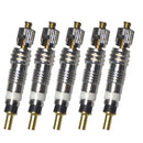 5PCS Straight Grain Tire Valve Core Air Pump Car Bicycle Valve Removal Tool