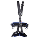 Full Body Safety Climbing Harness Safe Belt for Mountaineering Outward Band Expanding Training Caving Rock/Tree Climbing Rappelling Equip