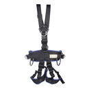 Full Body Safety Climbing Harness Safe Belt for Mountaineering Outward Band Expanding Training Caving Rock/Tree Climbing Rappelling Equip