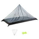 One Person Trekking Pole Tent, Ultralight Camping Trekking Backpacking Tent