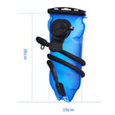 2L Portable Bladder Pack Water Storage Pouch Water Reservoir Hydration Bladder Replacement Water Bladder Container