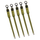 60pc Carp Fishing Connector Swivels PVA Tube Bag Stems Solid Bag Insert Stem