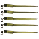 60pc Carp Fishing Connector Swivels PVA Tube Bag Stems Solid Bag Insert Stem