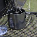 2pcs Double Walled Insulated Coffee Mugs Camping Tea Mug Cup 400ml