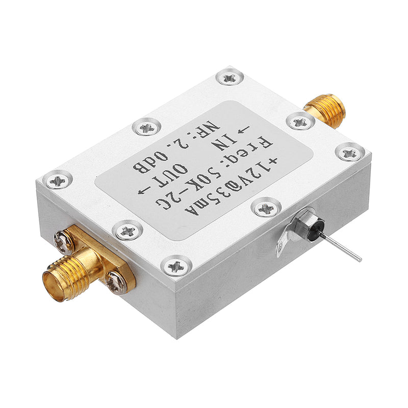 50K-2G LNA Low Noise Amplifier High Gain 31DB@0.5G Flatness RF Amplifier