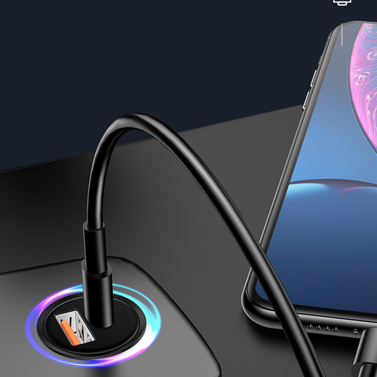 Usams C12 QC3.0 Quick Mini USB Car Charger 30W PD Fast Charging Car Charger for iPhone 11/11pro max