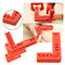 3/4//6/8 Inch Square Right Angle 90 Degrees L-Shaped Auxiliary Fixture Woodworking Positioning Ruler Straight Ruler Household Woodworking Tool