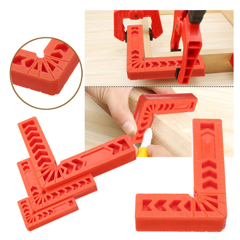 3/4//6/8 Inch Square Right Angle 90 Degrees L-Shaped Auxiliary Fixture Woodworking Positioning Ruler Straight Ruler Household Woodworking Tool