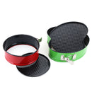 3Pcs Carbon Steel Non-stick Cake Bake Mold Pan Kitchen Bakeware Cooking Mould
