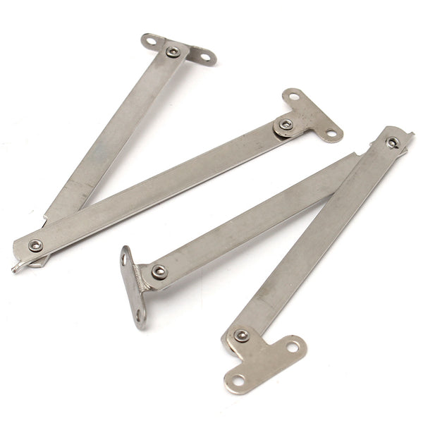 2pcs Cabinet Cupboard Kitchen Door Soft Close Lift Up Stay Support Hinge Damper