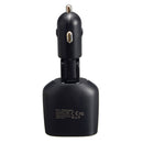 Universal Dual USB Car Charger Adapter LED Screen Mini Bullet 5V 3.4A 12V