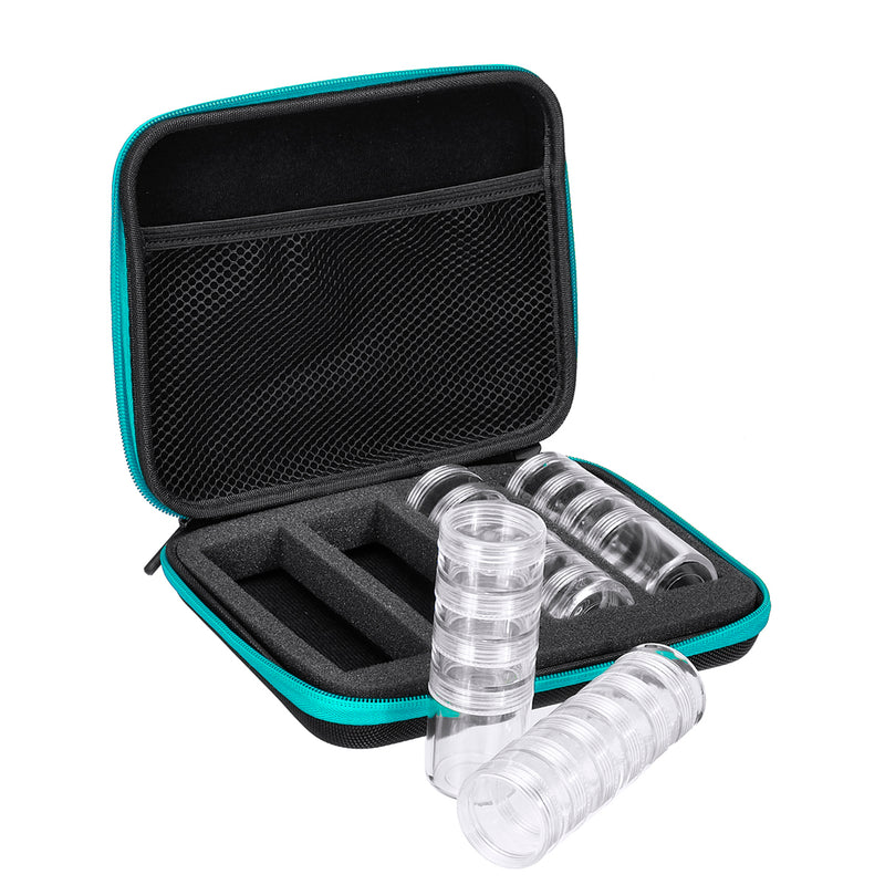 20 Bottles Diamond Storage Box Case Holder Diamond Paintings Tool Embroidery Accessories Jewelry Box