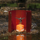 Fire Maple 8-Plates Wind Shield Camping Picnic Aluminum Stove Wind Screen FMW-508 225g Orange