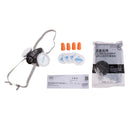 Dual Activated Carbon Double Gas Mask Protection Filter Chemical Half Face Respirator Mask Fire Protection
