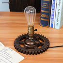 Retro Loft Industrial Fixture Transformed By Iron Pipe Table Desk Lamp Light