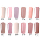 12 Colors Nano White Naked Color System UV Gel Polish Soak-off Nail Art