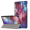 Tri-Fold Pringting Tablet Case Cover for Samsung Galaxy Tab A 10.1 2019 T510 Tablet - Milky Way Galaxy