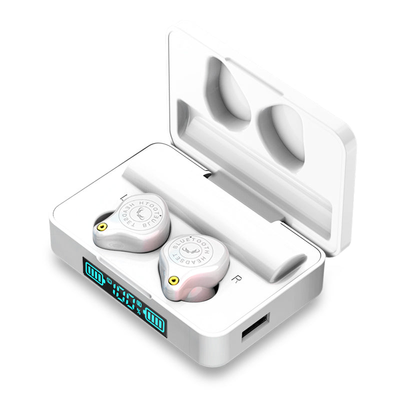 Bakeey YI TWS bluetooth 5.0 Earphone HiFi Sound CVC8.0 Noise Cancelling Smart Touch 3600mAh Power Bank IPX7 Waterproof Headphone with Mic