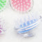 Transparent Scalp Massage Brush Adult Comb Shampoo Brush Massage