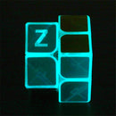 Classic Magic Cube Toys 2x2x2 PVC Sticker Block Puzzle Speed Cube Dark Luminous