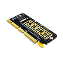 ITHOO PCENVME-N05 M.2 NVME to PCI-E 3.0 X16 Expansion Card M KEY NGFF SSD Adapter Card for Desktop Computer