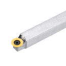 Drillpro Lathe Wood Turning Tool with Titanium Coated Wood Carbide Insert Cutter Square Shank Woodworking Tool