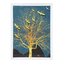 2Pcs Modern Tree Canvas Print Paintings Wall Art Unframed Picture Home Decor