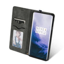 Bakeey Flip Shockproof Card Slot With Magnetic PU Leather Full Body Protective Case For OnePlus 7 PRO