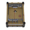 9 Layer 3.5 Inch Display Acrylic Case Shell with Screw and Silver Big Copper Aluminum Heatsink for Raspberry Pi 4B